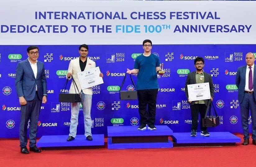 Iran’s chess player Movahed wins Baku Open 2024