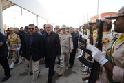دیدار وزیران کشور ایران و عراق در مرز بین‌المللی خسروی