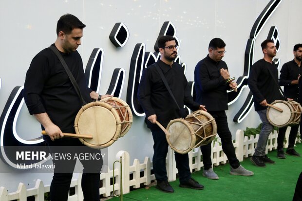 آیین دمام زنی محرم در قلعه رودخان فومن