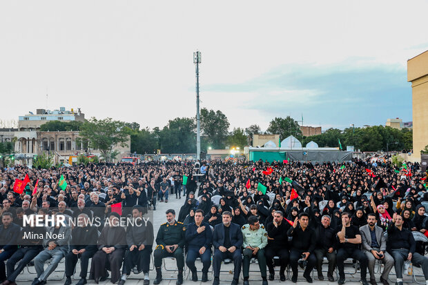 اجتماع بزرگ عزاداران حسینی تبریز در مصلی امام خمینی(ره)