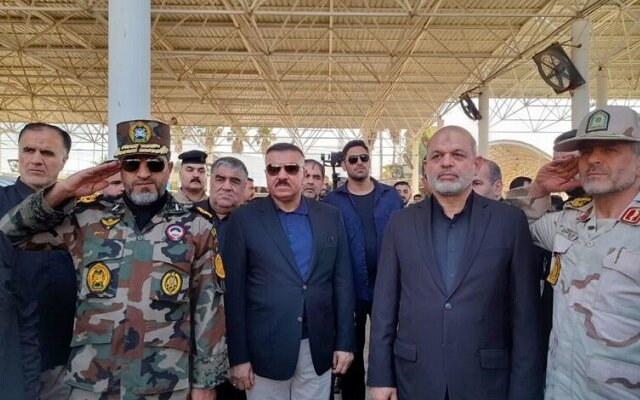 İran ve Irak içişleri bakanları sınırda bir araya geldi