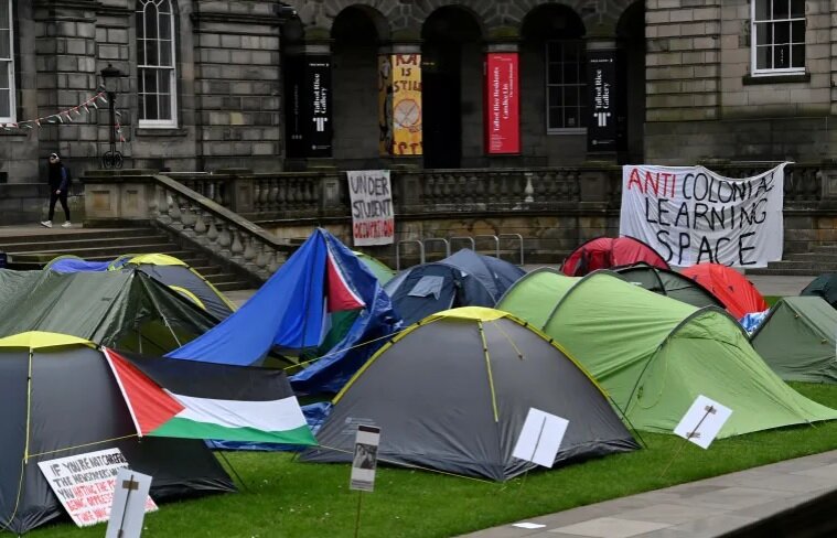 محکمة بريطانية ترفض دعوى جامعة بريستول بالفض الفوري لاعتصام الطلاب