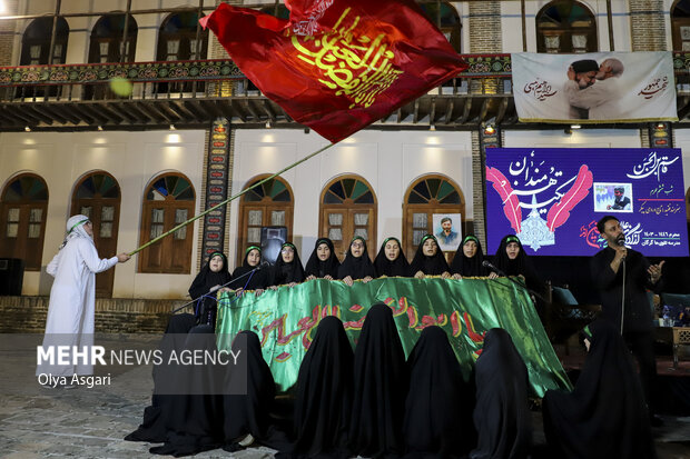 تکیه هنرمندان در گلستان سرزمین برادری