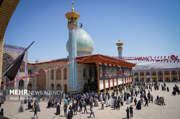 مراسم شیرخوارگان حسینی - شیراز