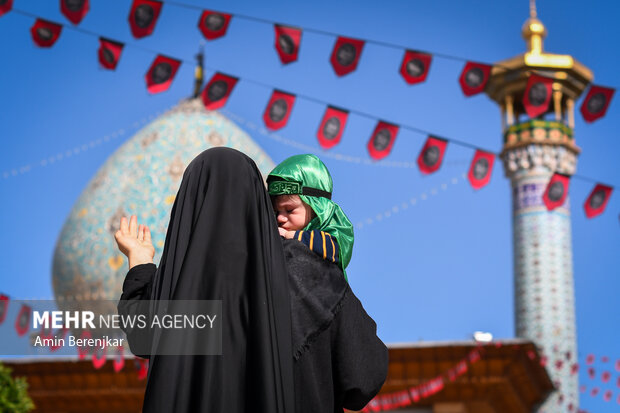 مراسم شیرخوارگان حسینی - شیراز