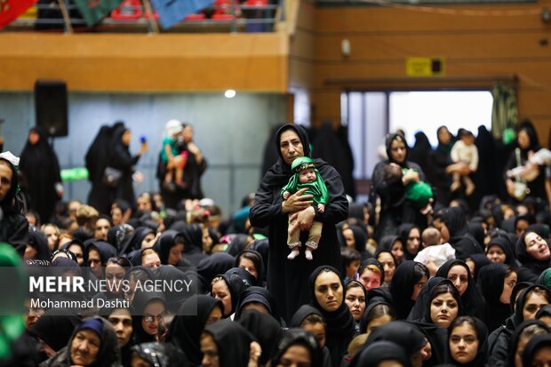 مراسم شیرخوارگان حسینی - اردبیل