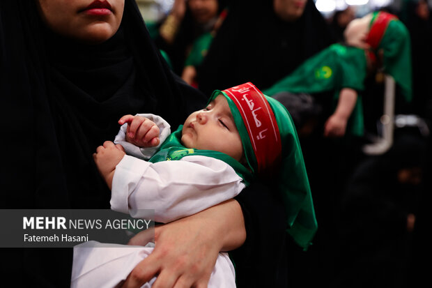 همایش شیرخوارگان حسینی در اردبیل به یاد کودکان فلسطین