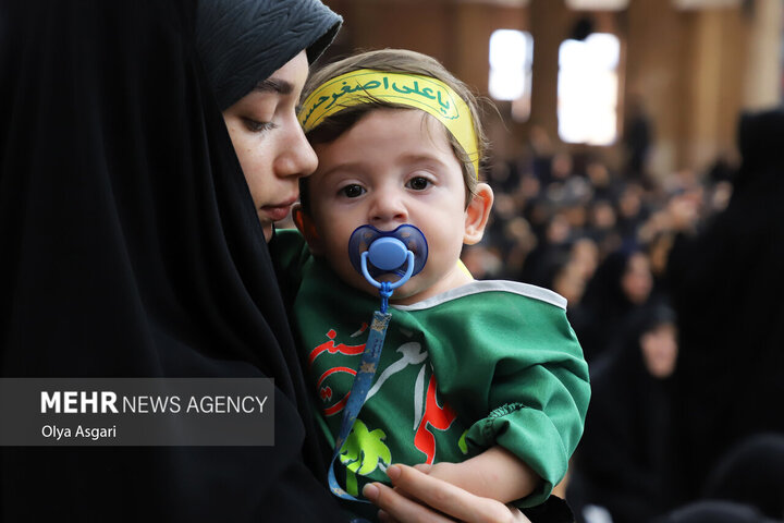 مراسم شیرخوارگان حسینی در گرگان