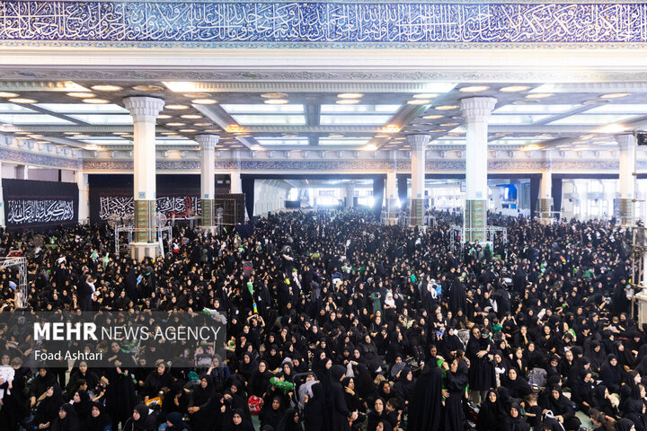 مراسم شیرخوارگان حسینی در تهران