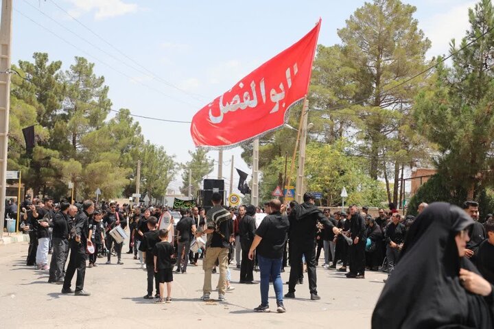 آیین سنتی عزاداری ماه محرم در علای سمنان برگزار شد