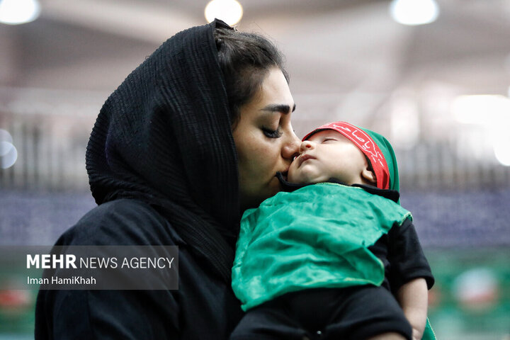 همایش شیرخوارگان حسینی در جنوب تهران