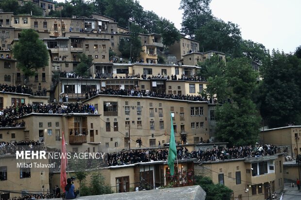 مراسم سنتی علم بندان در ماسوله