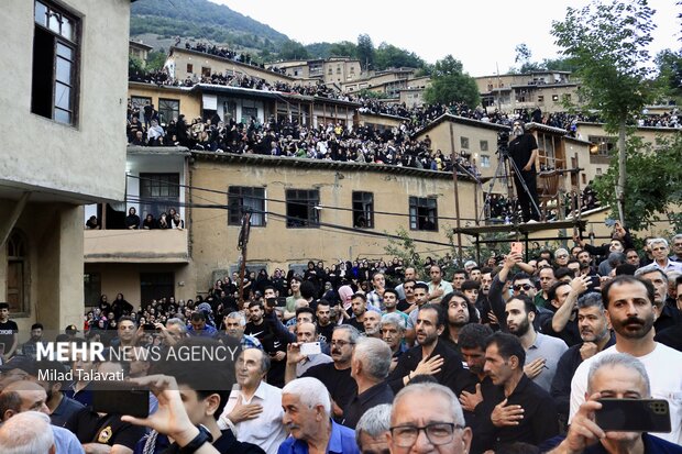 مراسم سنتی علم بندان در ماسوله