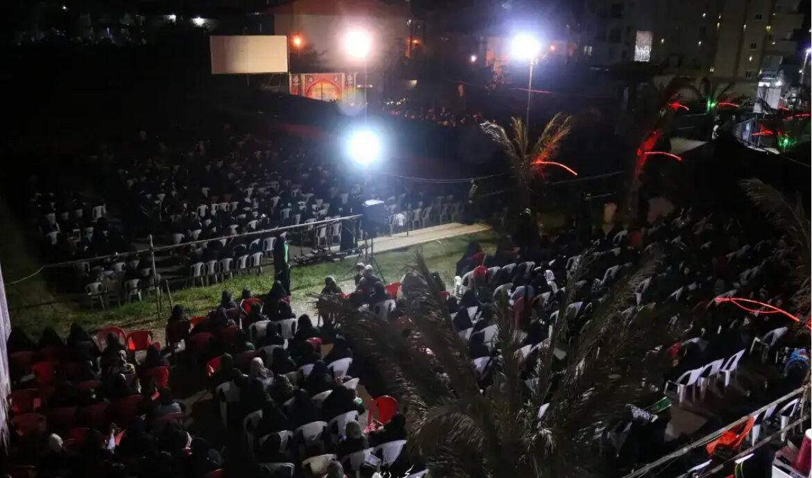 روایتی از ضیافت ۲۰۰۰ نفری خادمین الحسینی ها در فومن