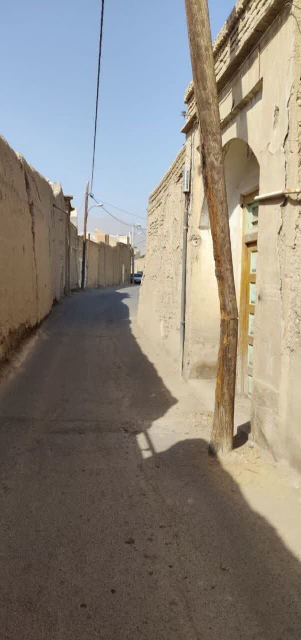 بریده شدن پایههای برق چوبی در منطقه فین کاشان