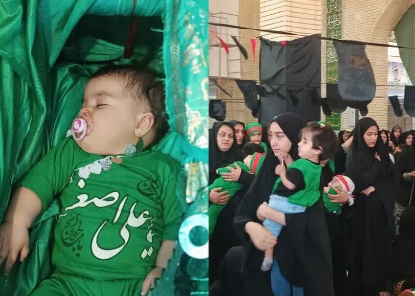 همایش شیرخوارگان حسینی در ۸۰۰ نقطه استان فارس برگزار شد