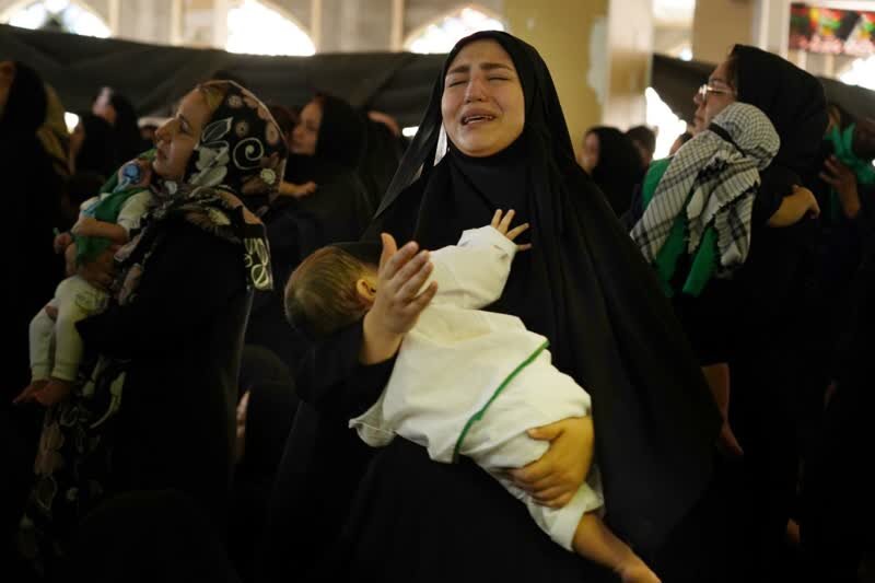 مراسم شیرخوارگان حسینی (ع) در مصلی الغدیر خرمآباد برگزار شد