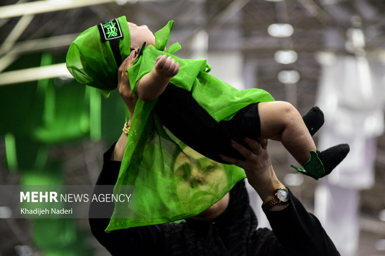 آئین شیرخوارگان حسینی روایت مادرانه از مظلومیت تاریخ