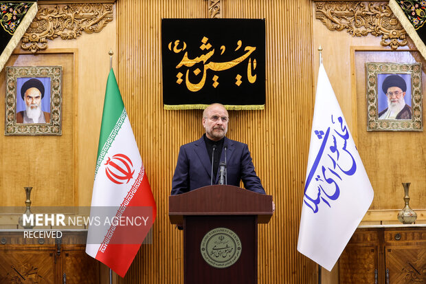 استقبال رسمی از رئیس مجلس شورای اسلامی در بازگشت از سفر روسیه 17