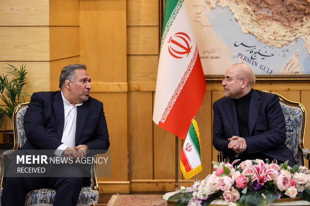 استقبال رسمی از رئیس مجلس شورای اسلامی در بازگشت از سفر روسیه 19