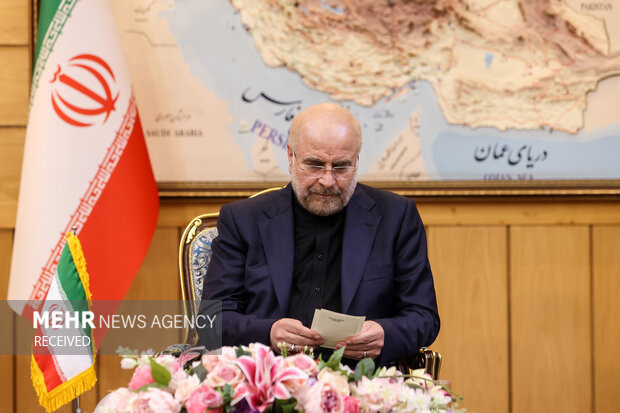 استقبال رسمی از رئیس مجلس شورای اسلامی در بازگشت از سفر روسیه 21
