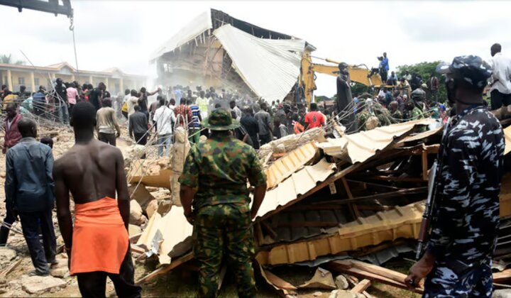 School collapse in northern Nigeria leaves 22 students dead