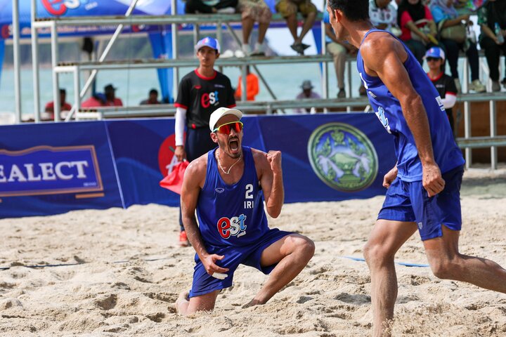 Iran down Australia at 2024 AVC Beach Tour