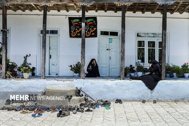 بی‌ریا در غم حسین (ع)