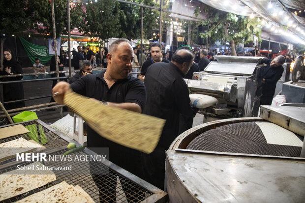 موکب‌های حسینی در دولت‌آباد تهران