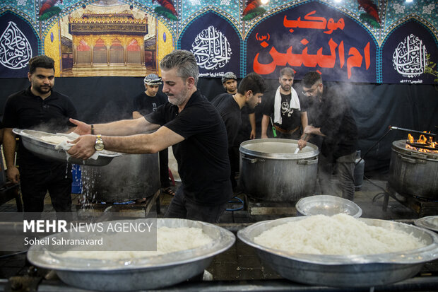 موکب‌های حسینی در دولت‌آباد تهران