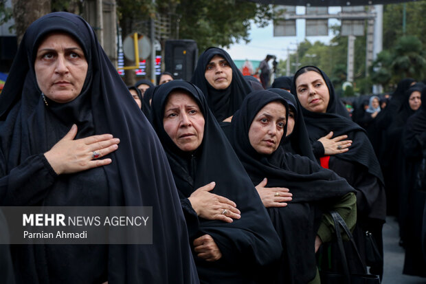 اجتماع بزرگ عزاداران حسینی در آمل