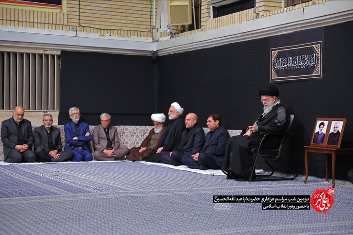 Leader attends Muharram mourning ceremony