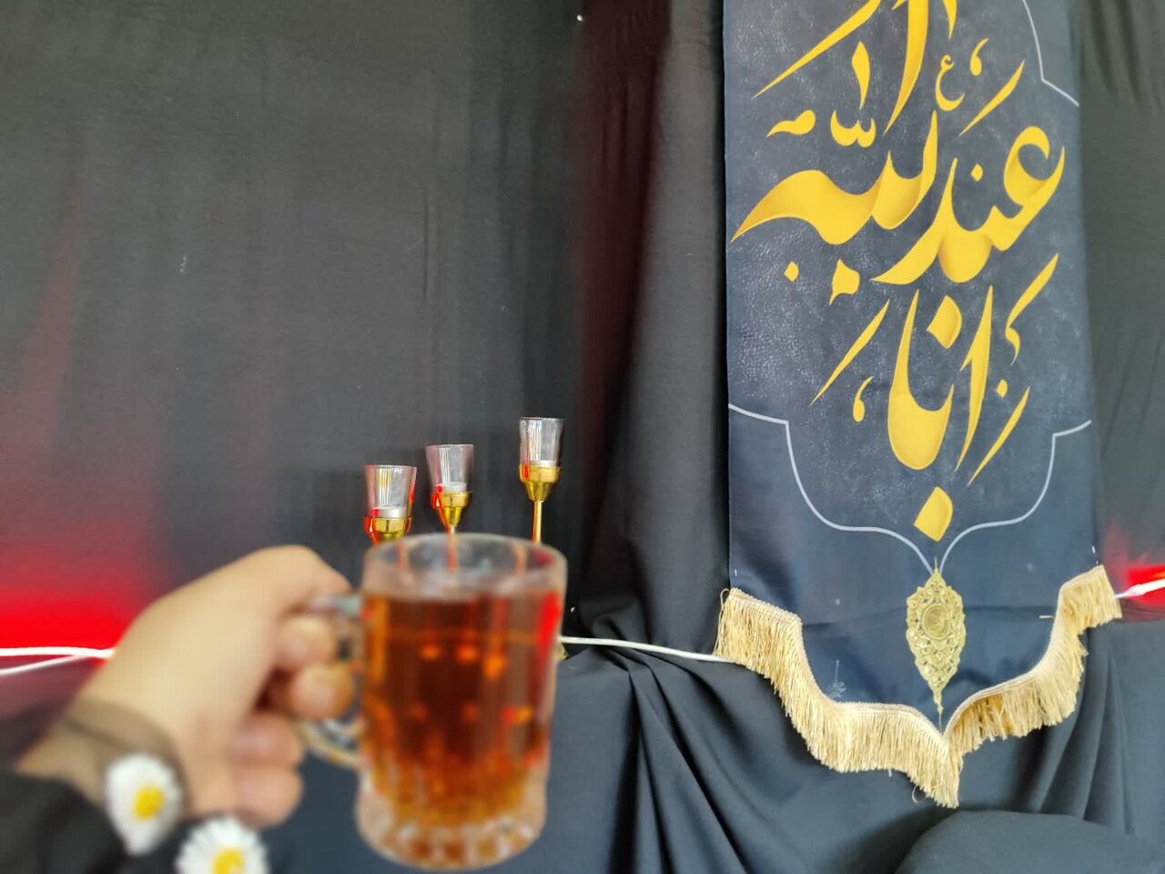 نغمه های عاشورایی در هیئت بانوان الزهرا(س)/گام هایی زینب وار