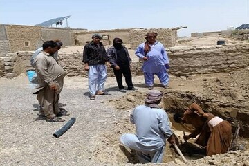 ریشه درختان عامل قطعی آب شرب ۲۲ خانوار روستای جهانگیری زهک