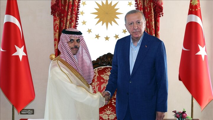 دیدار «اردوغان» با وزیر خارجه عربستان دیدار «اردوغان» با وزیر خارجه عربستان