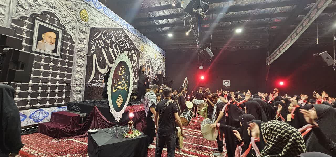 اجتماع بزرگ دخترانه " بناتالحسین علیهالسلام" در همدان برگزار شد