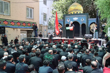 مراسم نهمین سالگرد شهادت شهید «صدرزاده» در شهریار برگزار شد