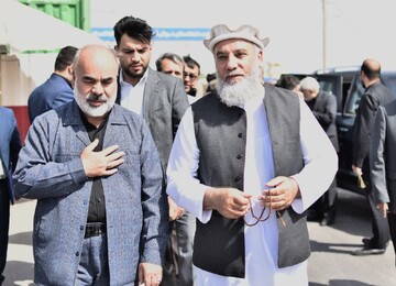 وزیر تجارت افغانستان وارد مرز دوغارون شد
