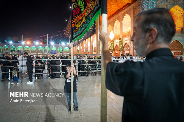 عزاداری شب تاسوعای حسینی در شیراز