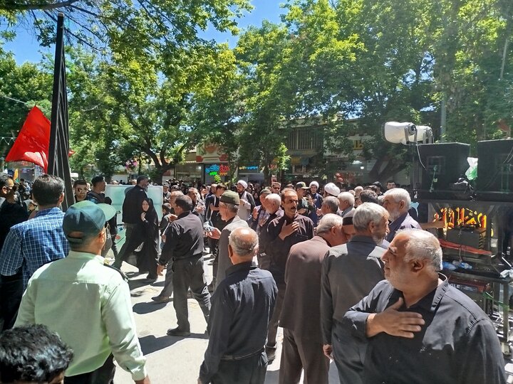 عزاداری هیئت امام حسین روستای ازون بیجه