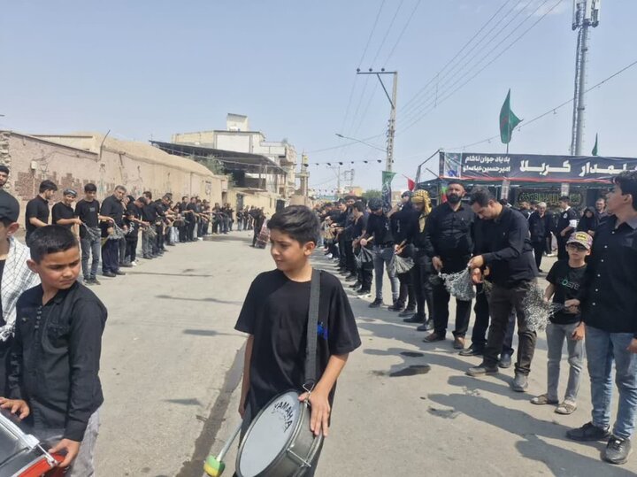 سیرجان در تاسوعای حسینی مملو از غم وماتم شد