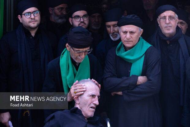 عزاداری ظهر تاسوعا در حسینیه سقایان همدانی مقیم مرکز