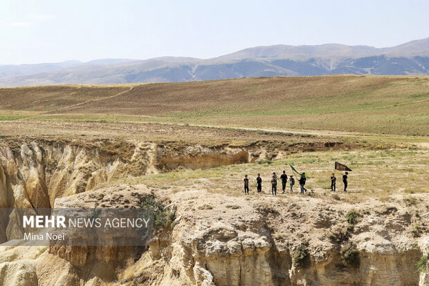 عزاداری تاسوعای حسینی - روستای «زگلیک»