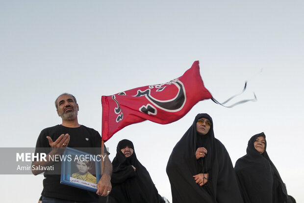 عزاداری آئینی سوگواری در صحرا