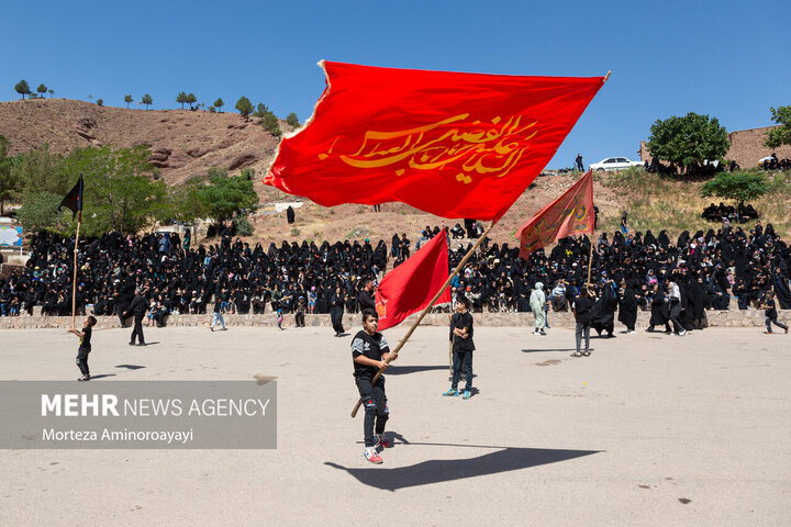 عزاداری تاسوعای حسینی در «خور»