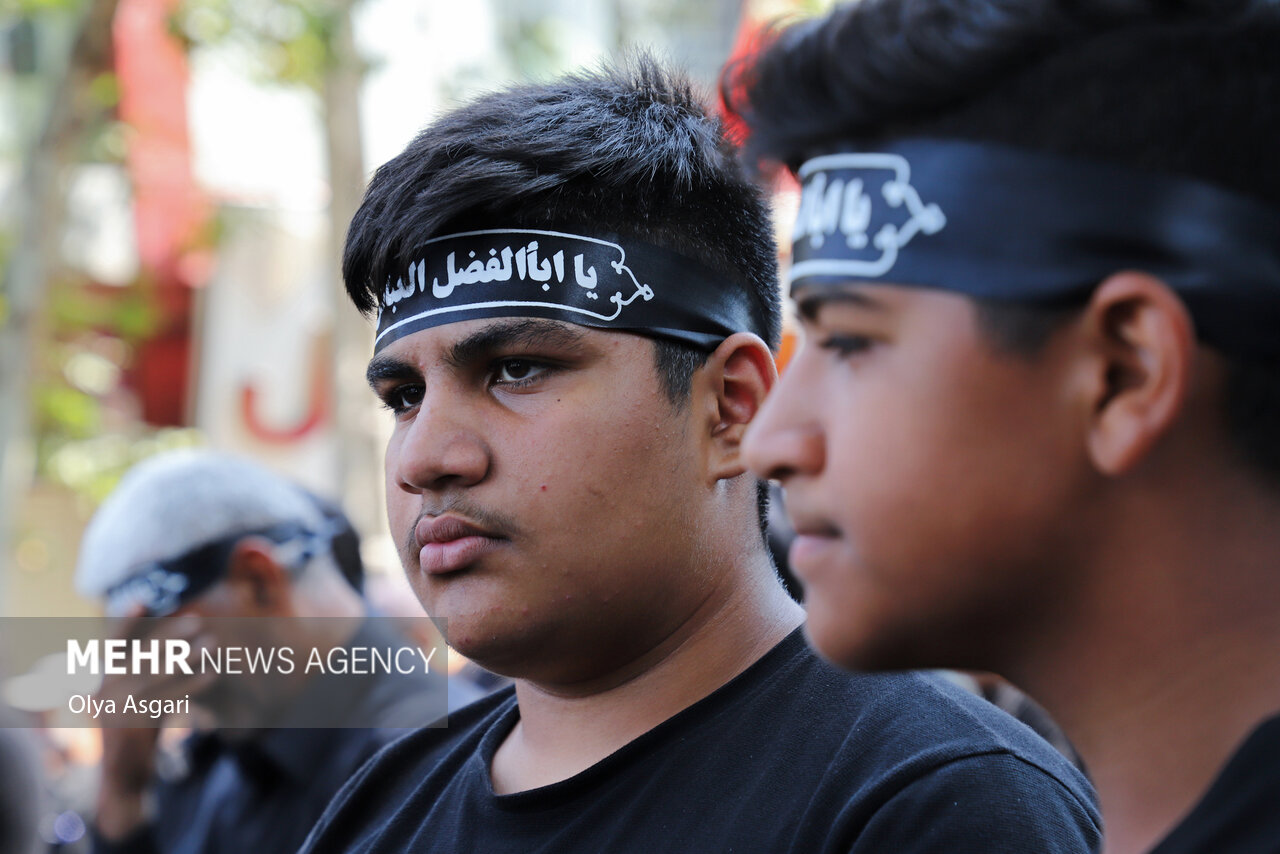 مردم حسینی مشگین شهر در عزای ابا عبدالله الحسین(ع)