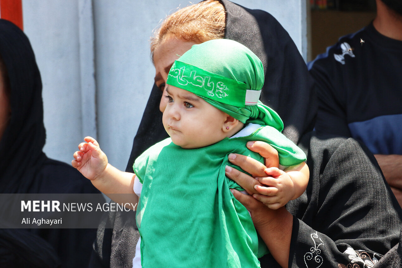 مردم حسینی مشگین شهر در عزای ابا عبدالله الحسین(ع)