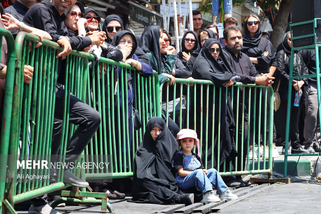 مردم حسینی مشگین شهر در عزای ابا عبدالله الحسین(ع)