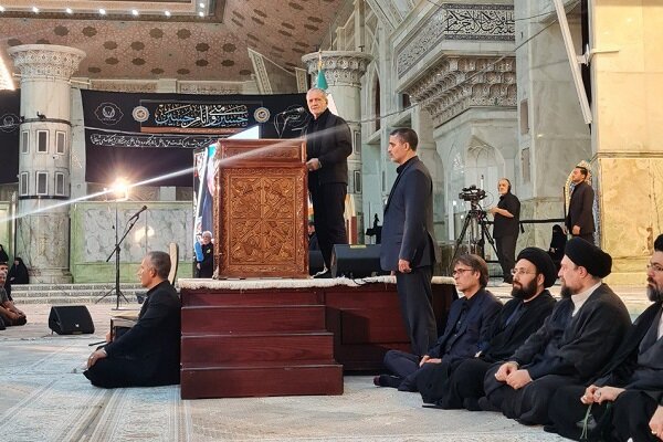 حضرت امام حسینؑ نے حق اور عدالت کے لئے قیام کیا، ایرانی نومنتخب صدر