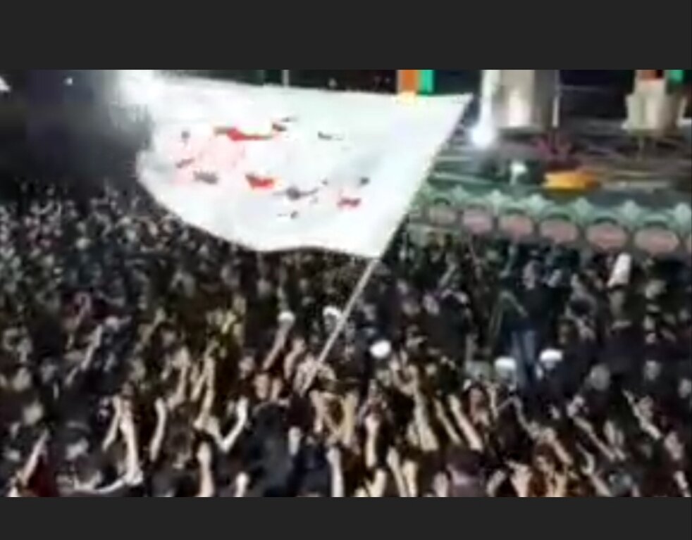 تجمع عاشوراییان در توپ آغاج